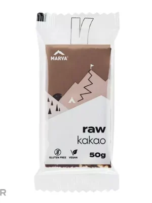 MARVA RAW tyčinka, kakao, 50 g Tovární Cena
