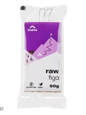 MARVA RAW tyčinka, fíky, 50 g Bezpečná Platba