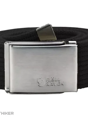 Akce Fjällräven Canvas opasek, černá