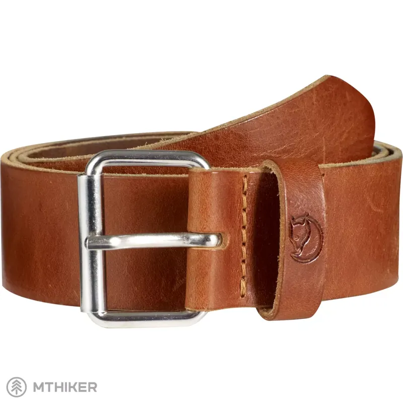 Fjällräven Singi opasek, 4 cm, Leather Cognac Pouze Dnes