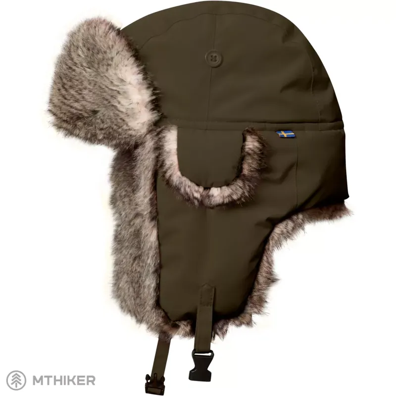 Ověřený Fjällräven Värmland Heater čepice, Dark Olive