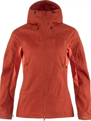 Speciální Cena Fjällräven Abisko Lite Trekking dámská bunda, cabin red/rowan red