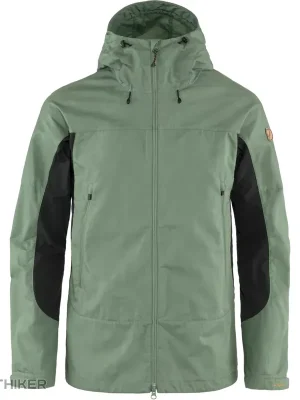 Fjällräven Abisko Lite Trekking M bunda, patina green/dark grey Časově Omezené