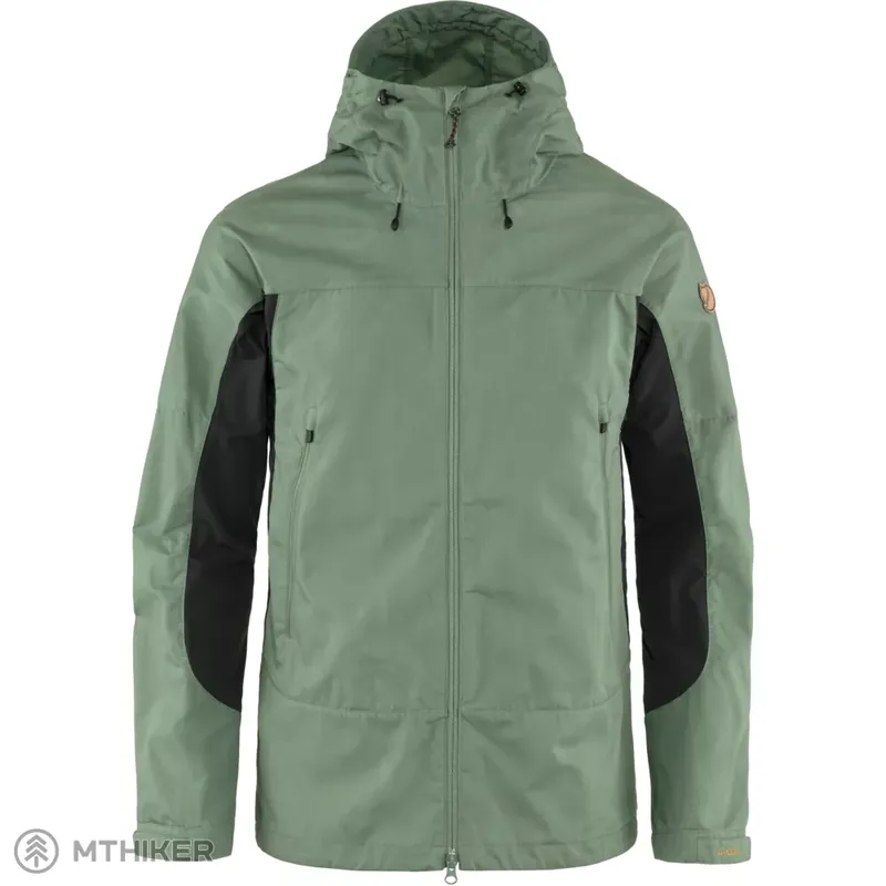 Fjällräven Abisko Lite Trekking M bunda, patina green/dark grey Časově Omezené