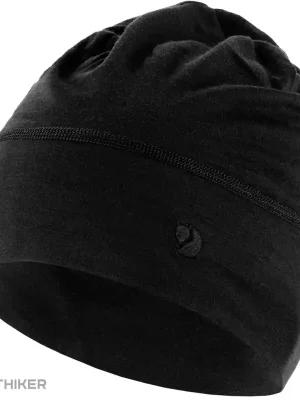 Fjällräven Abisko Lite Wool čepice, černá Hit Sezóny
