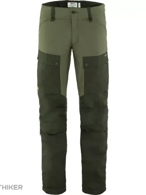 Fjällräven Keb kalhoty, regular, deep forest/laurel green Nakupujte Hned