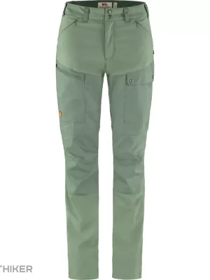 Fjällräven Abisko Midsummer Zip Off dámské kalhoty, jade green/patina green Omezená Nabídka