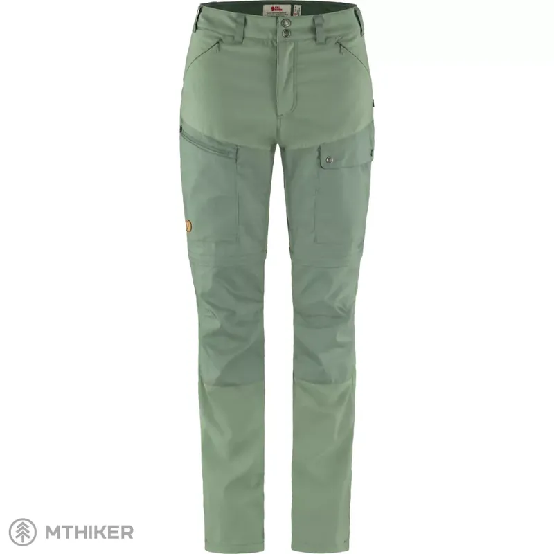 Fjällräven Abisko Midsummer Zip Off dámské kalhoty, jade green/patina green Omezená Nabídka