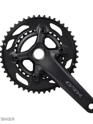 Finální Výprodej Shimano GRX FC-RX610 kliky, 2x12, 46/30T, bez ložiska