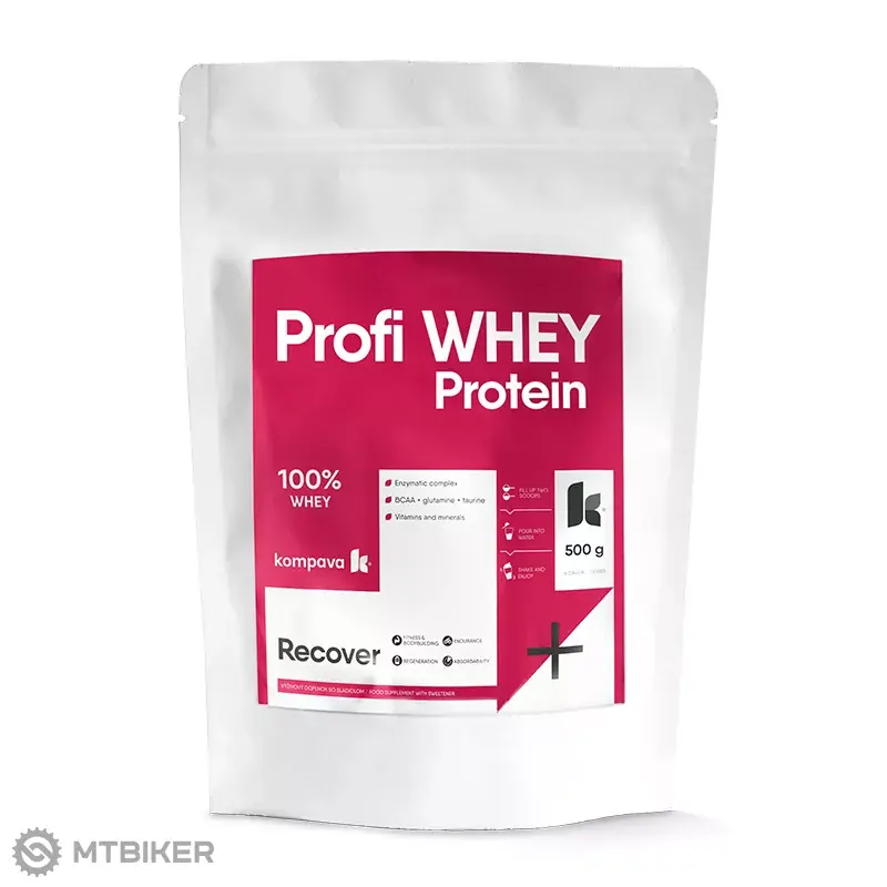 Akce Kompava Profi WHEY Protein, 500 g/16 dávek
