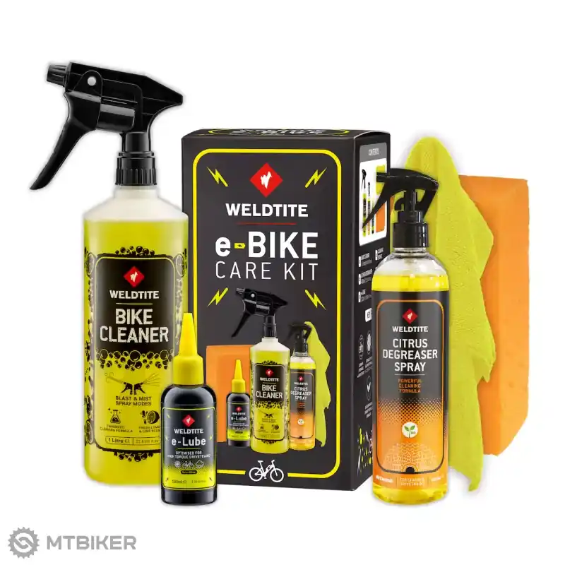 Weldtite E-Bike Care sada čištění a mazání Výhodná Nabídka