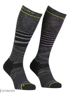 Akční Cena ORTOVOX Ski Tour Light Compression podkolenky, black steel blend