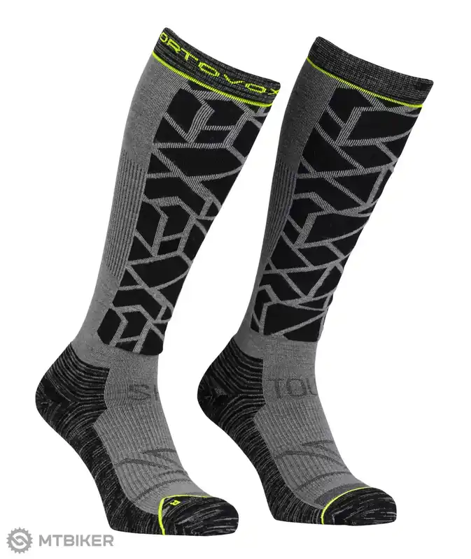 Akce ORTOVOX Ski Tour Compression podkolenky, black raven