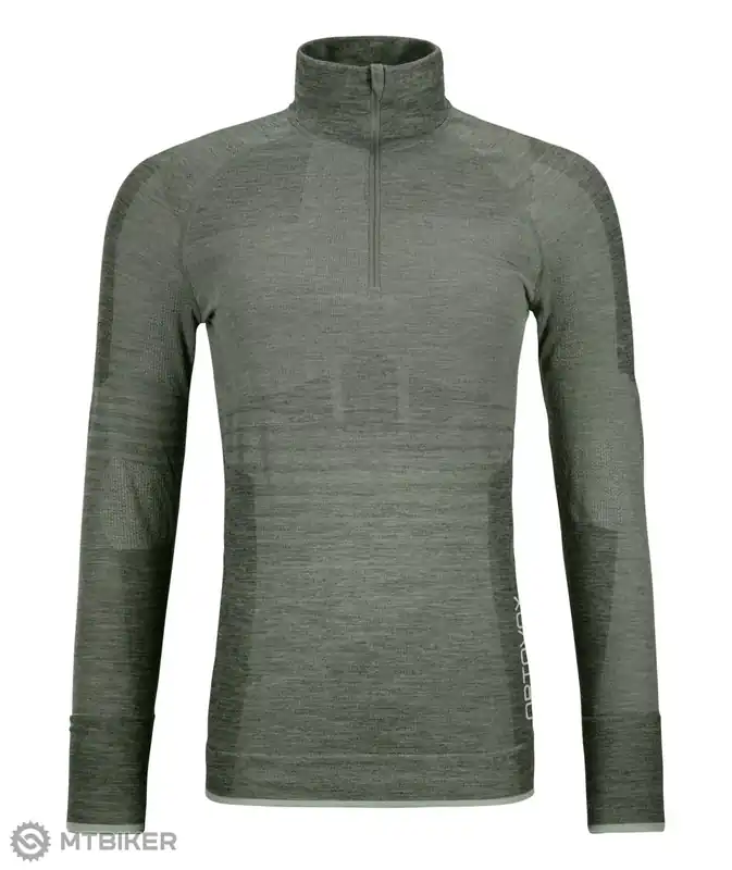 Zlevněný ORTOVOX 230 Competition Zip Neck dámské tričko, Arctic Grey