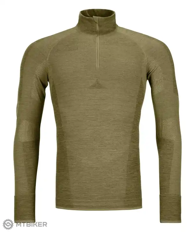 Nejlepší Cena ORTOVOX 230 Competition Zip Neck tričko, wild herbs