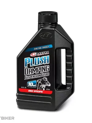 Maxima Plush Suspension Oil, 10 wt, 473 ml Omezená Nabídka