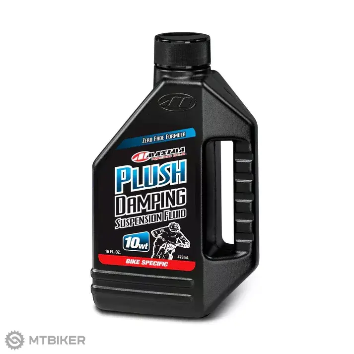 Maxima Plush Suspension Oil, 10 wt, 473 ml Omezená Nabídka