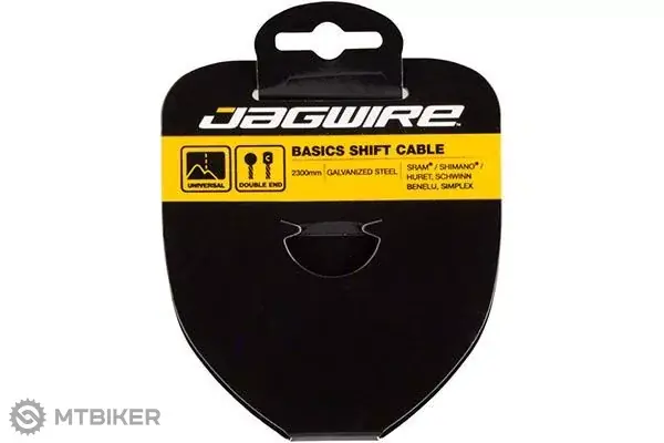 Jagwire Basics Stainless řadicí lanko, Ø-1.2x2 300 mm, SRAM/Shimano Cenově Výhodný