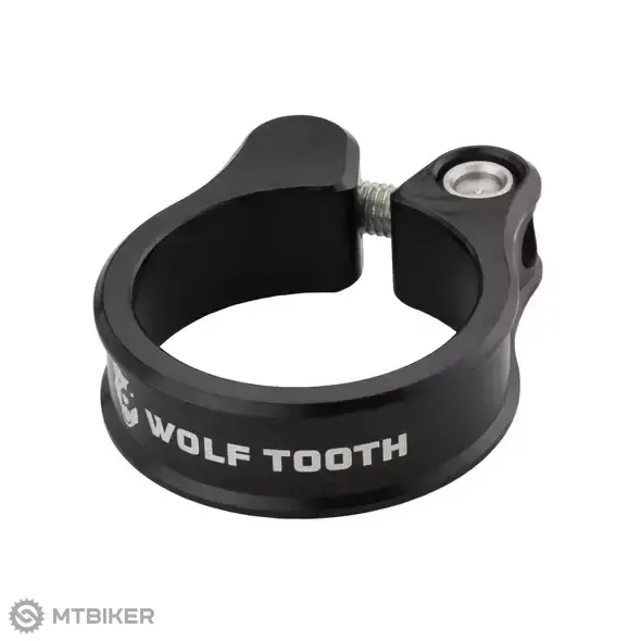 Wolf Tooth sedlová objímka, 38.6 mm, černá Jen Po Omezenou Doba