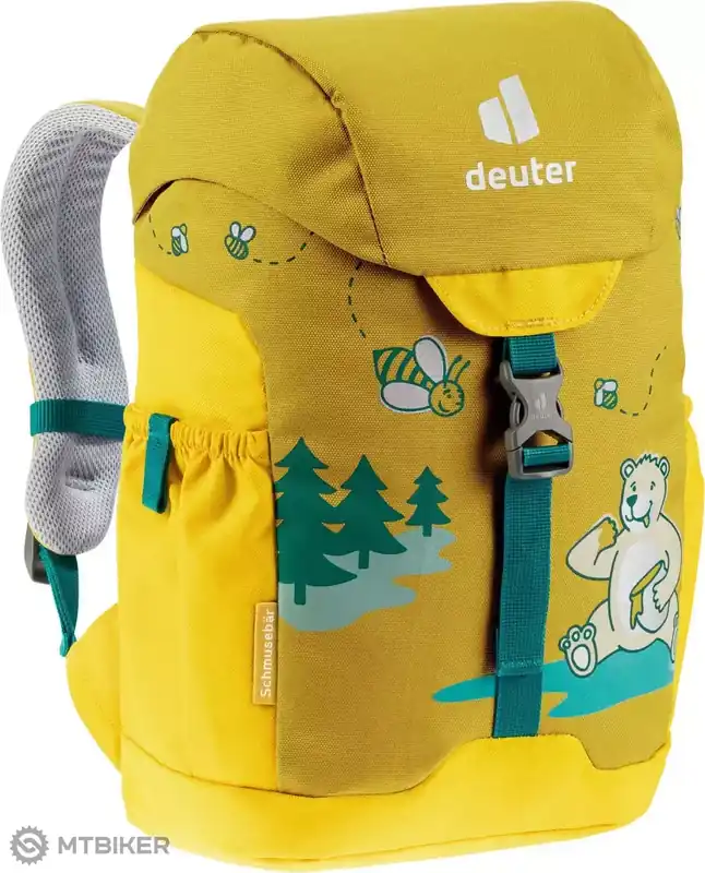 deuter Schmusebär dětský batoh, 8 l, žlutý Autentický