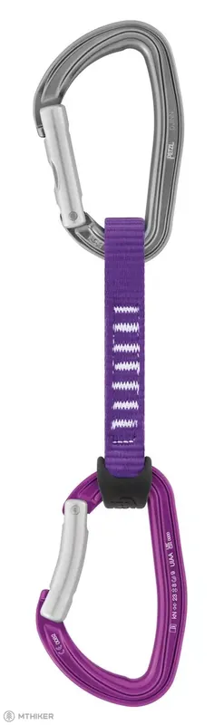 Petzl DJINN AXESS expreska, fialová Vrácení Zdarma