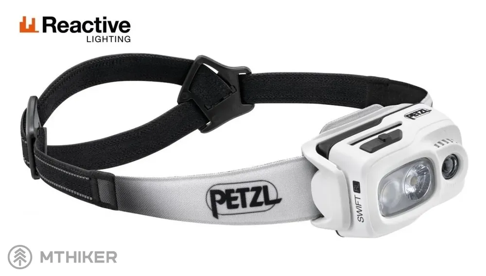 Petzl SWIFT RL nabíjecí čelovka 1 100 lm, bílá Dokud Zásoby Vydrží