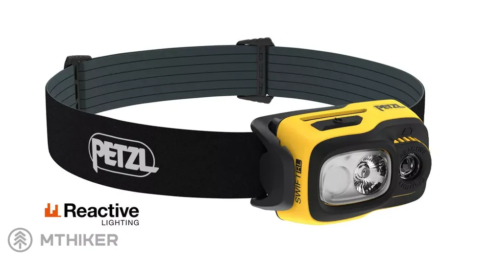 Tovární Cena Petzl SWIFT RL PRO nabíjecí čelovka, 1 100 lm, černá/žlutá