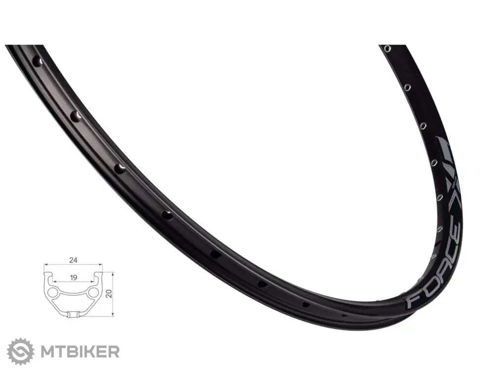 Víkendová Akce FORCE XC Basic Disc 27.5" MTB ráfek, 32 děr