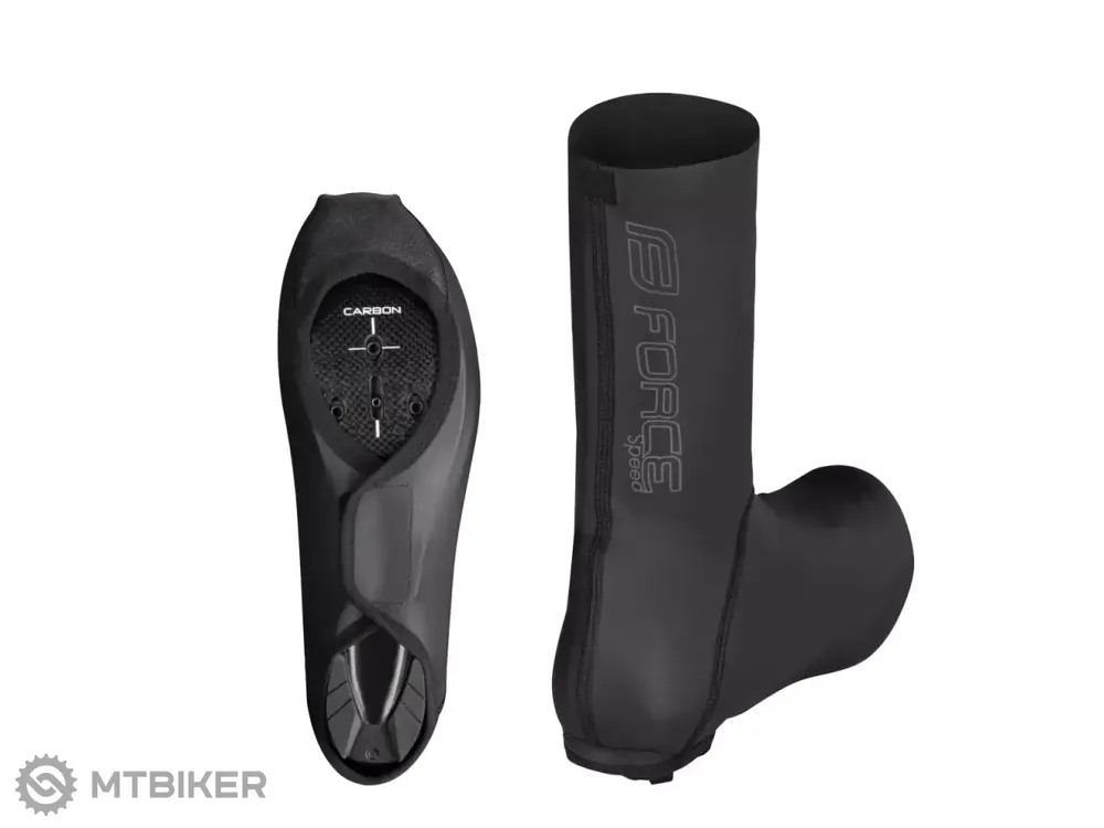 Akční Nabídka FORCE Speed Road návleky na tretry, černá