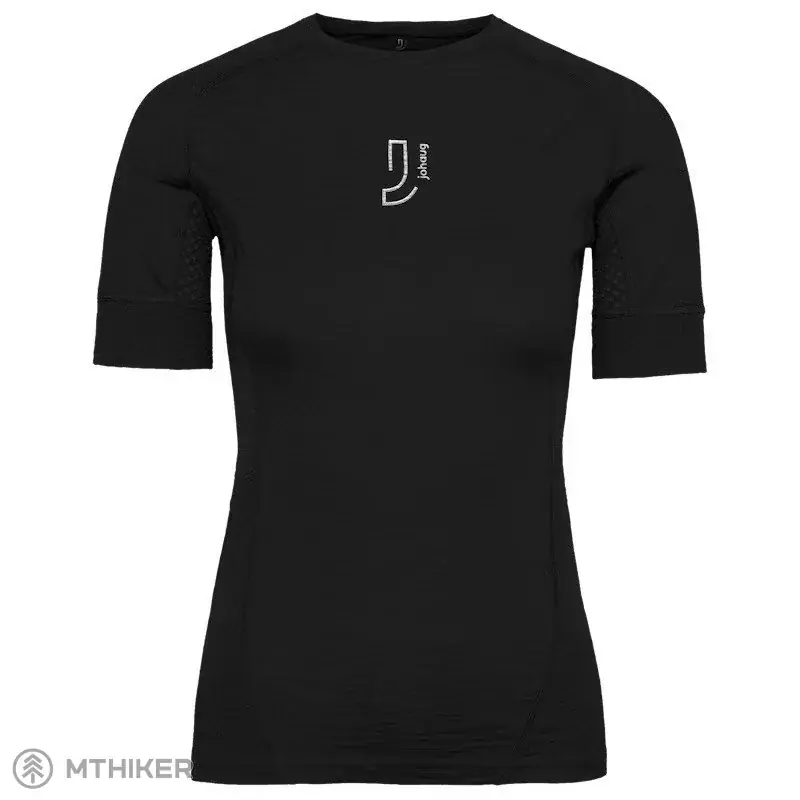 Oblíbený Johaug Lithe Tech-Wool dámské tričko, černá