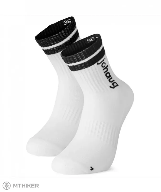 Bezpečná Platba Johaug Retro Sports dámské ponožky, 2 páry, bílá