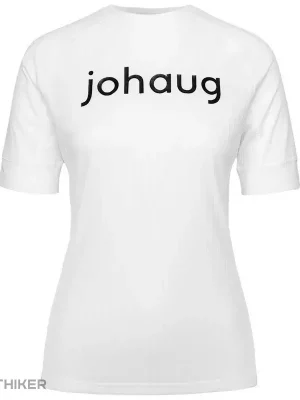 Značkový Johaug Rib Tech dámské tričko, bílá