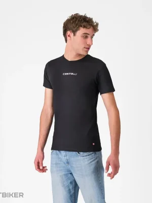 Bezpečná Platba Castelli CASTELLI CLASSICO TEE triko, černá