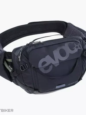 EVOC Hip Pack Pro ledvinka, 3 l, + pitný vak 1.5 l, černá Časově Omezené