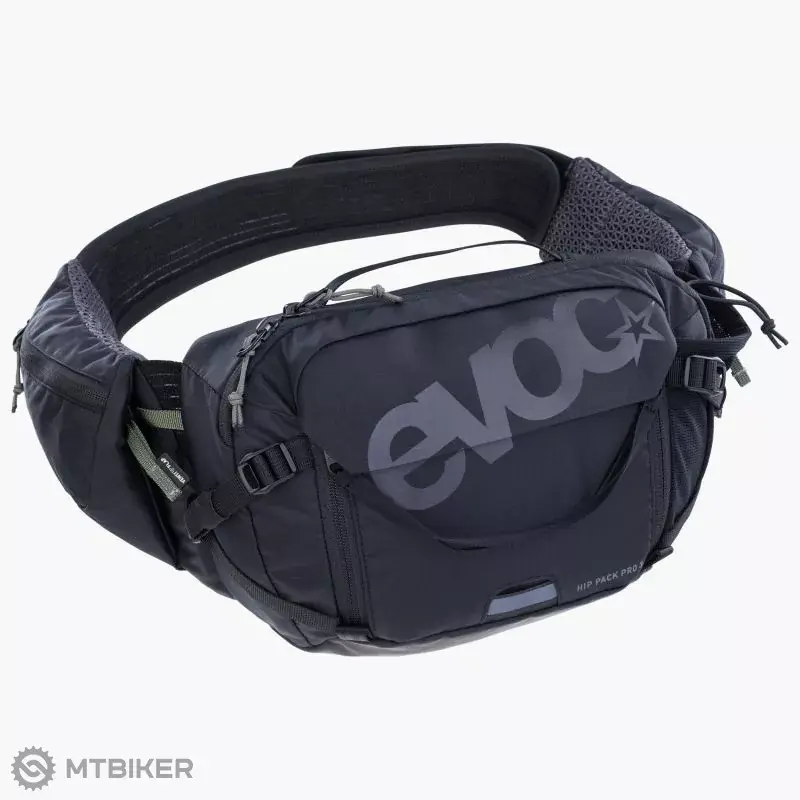 EVOC Hip Pack Pro ledvinka, 3 l, + pitný vak 1.5 l, černá Časově Omezené