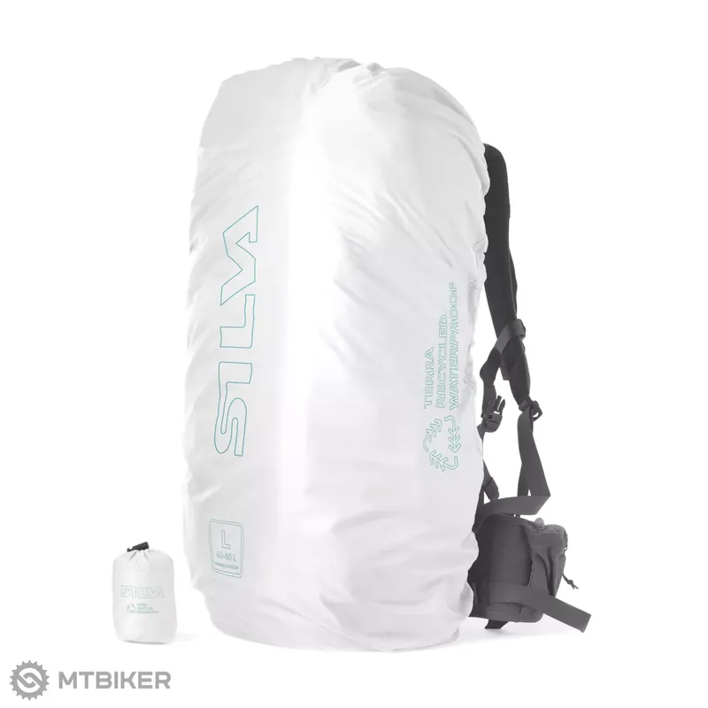 Tovární Cena Silva Terra Rain Cover pláštěnka na batoh, bílá