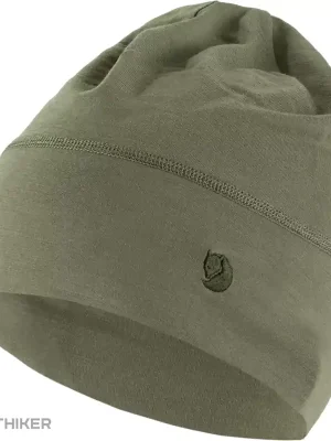 Fjällräven Abisko Lite Wool čepice, light olive Časově Omezené