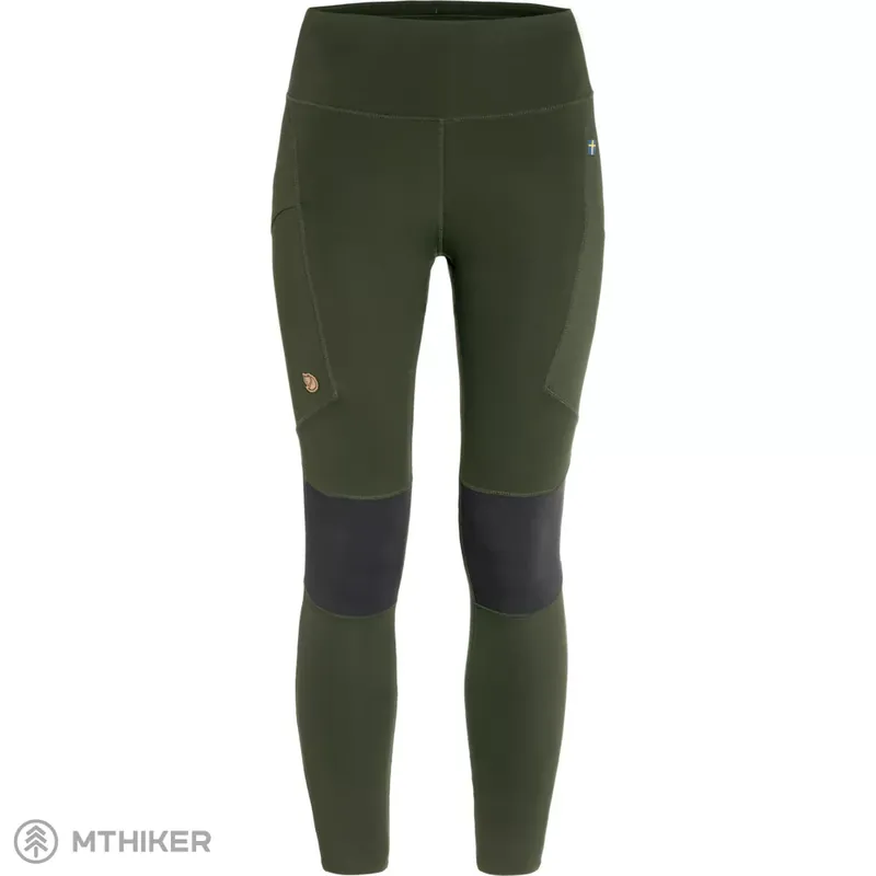 Fjällräven Abisko Trekking Pro dámske legíny, deep forest/iron grey Horká Nabídka