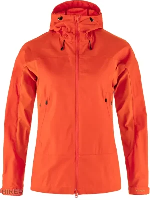 Fjällräven Abisko Lite Trekking dámská bunda, flame orange Super Cena