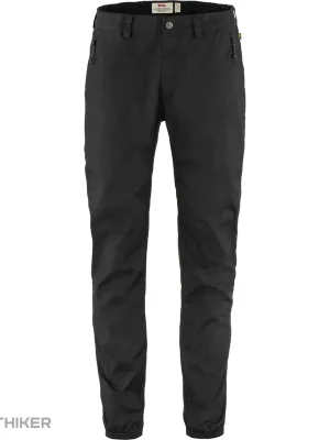 Značkový Fjällräven Vardag Trousers M kalhoty, long, černá