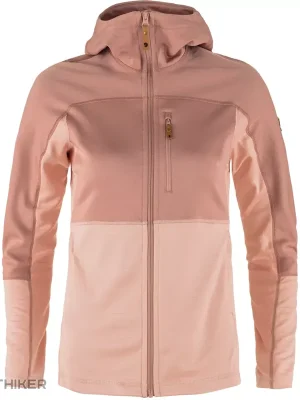 Fjällräven Abisko Trail Fleece dámská mikina, Chalk Rose/Dusty Rose Horká Nabídka