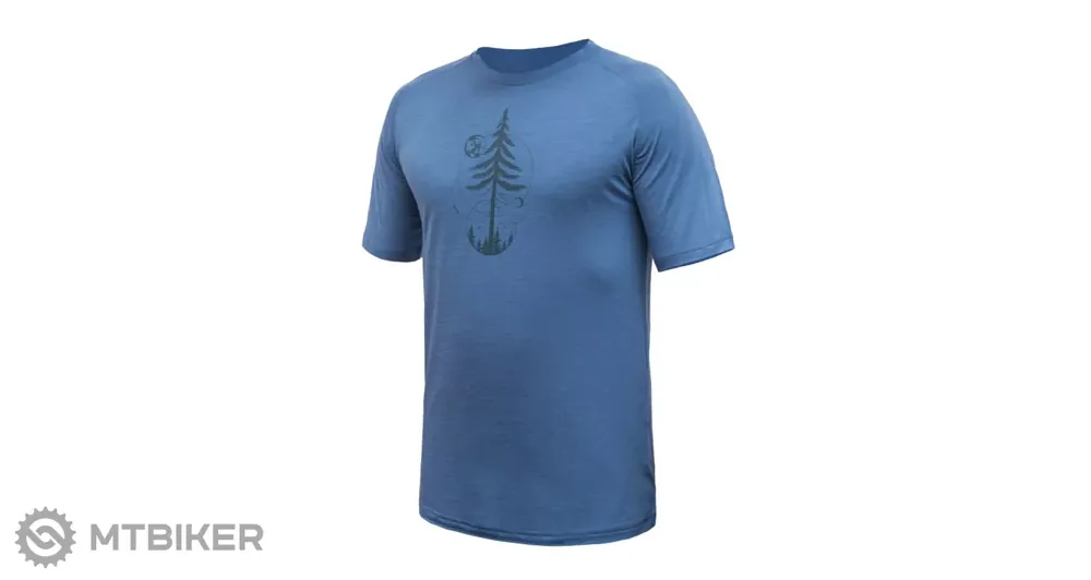 Sensor MERINO AIR EARTH triko, riviéra blue Originální