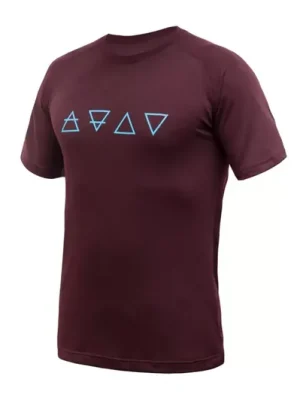 Ihned K Objednání Sensor MERINO BLEND ELEMENTS tričko, port red