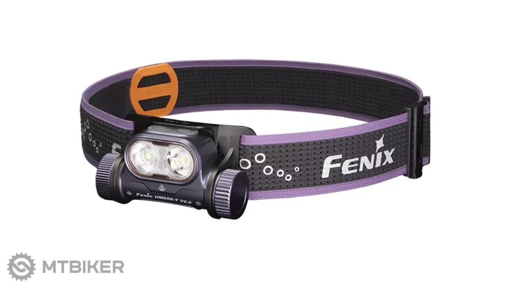 Nejlepší Volba Fenix HM65R-T V2.0 nabíjecí čelovka, 1600 lm, tmavě fialová
