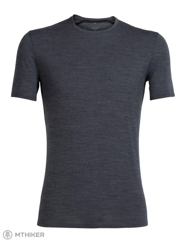 Nová Kolekce icebreaker Merino Anatomica Crewe triko, Jet Heather