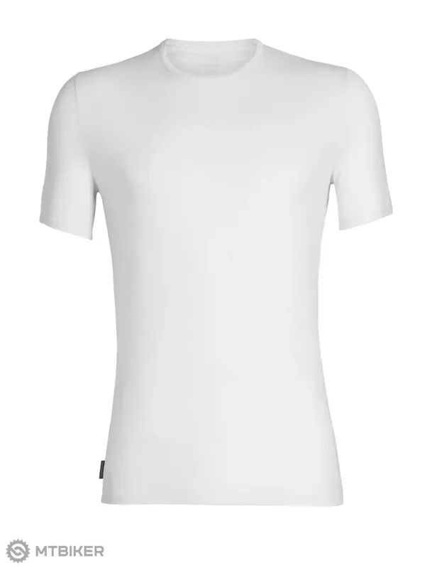 icebreaker Merino Anatomica Crewe triko, Snow Značkový