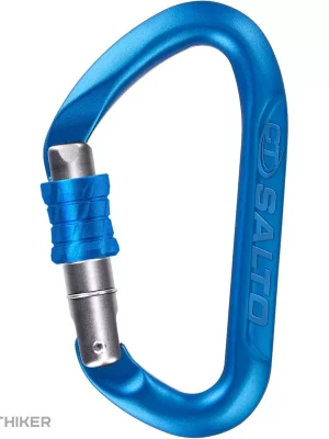Climbing Technology Salto SG karabina, electric blue/titanium Časově Omezené