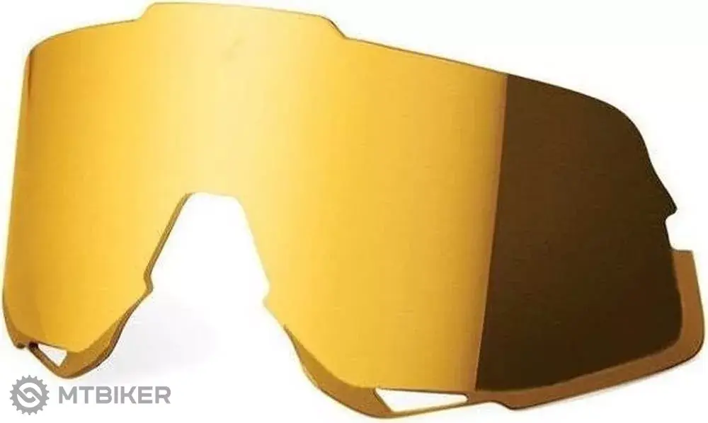Vrácení Zdarma 100% GLENDALE náhradní sklo, Flash Gold Mirror