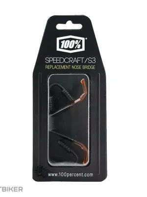 Poslední Šance 100% SPEEDCRAFT / S3 nosní můstek - regular - matný průsvitný hnědý přechod