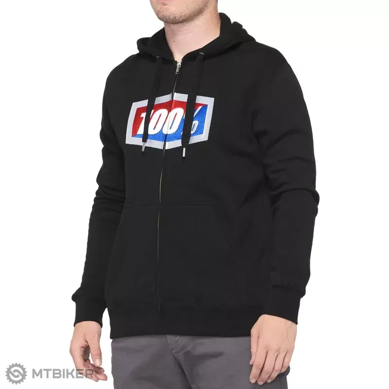 100% OFFICIAL mikina, černá Autentický